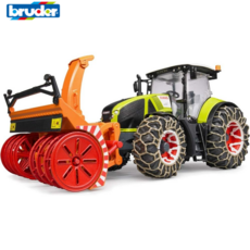 브루더 BR03017 트랙터 스노우 체인 Claas Axion950, 1개, 단일 옵션