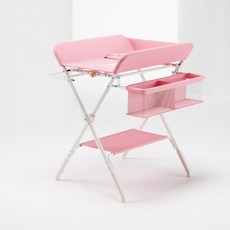 데이희 기저귀갈이대 기저귀교환대 출산선물 아기모빌, 핑크 1단 미포함