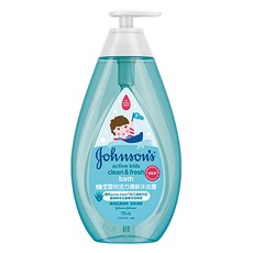 존슨즈베이비 액티브 키즈 클린 프레시 바스 바디 클렌저, 1개, 750ml