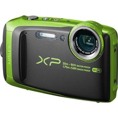 FUJIFILM 디지털 카메라 XP120 라임 방수 FX‑XP120LM, FX-XP120LM