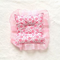 미니 방석 쿠션 인형 소품 소동물 용품, 1개, 핑크C