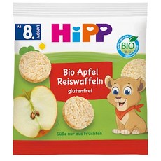 HiPP 베이비스낵 30g 6팩 애플 라이스 케이크 Baby Snack Apple Rice Cakes from 8 months 30 g