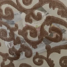 NAPEARL-모던 자카드 디자인 쉬어 커튼 1 개 유럽 스타일 윈도우 처리 튤 패브릭 오간자 패널 장식