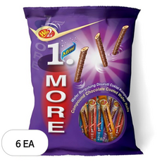 윈윈푸드 원모어 초코 웨이퍼롤, 300g, 6개