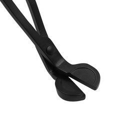 香氛蠟燭專用不銹鋼燭芯剪刀 霧面黑磨砂質感 修剪燭芯神器, 1個, 黑色燭芯剪刀