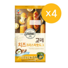 CJ 고메 치즈크리스피핫도그 340G, 1개