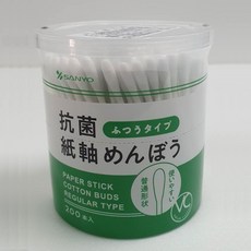 奈森克林螺旋棉花棒〈200支X2包〉，螺旋設計、棉頭柔軟、獨立包裝，衛生安全, 1個