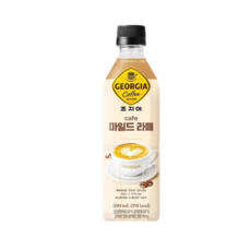 조지아 카페 마일드 라떼 커피음료, 500ml, 20개