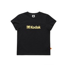 코닥 에센셜 빅로고 아스킨 반팔 티셔츠 우먼 BLACK 57K291 27K615