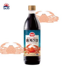사조해표 홍게간장 500ml 1개 / 간장/감칠맛 간장 / 국물요리 만능간장
