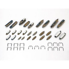 타미야 프라모델 [78026] 1/350 IJN Utility Boat Set 함재정 세트, 1개