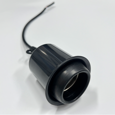 태양산업조명 NBR 방수 전구소켓 E39 전선일체형 45cm 방우형 야외용 TY-N39, 1개