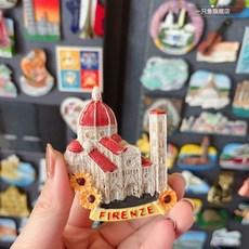 마카오마그넷 마카오기념품 성바울성당 마그네틱 마카오성당 냉장고 세계, BU. 이탈리아 피렌체