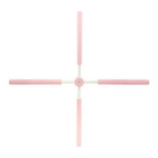 루아르모 요가 밸런스바 바른자세 밸런스 십자 스트레칭봉, 1개, 핑크