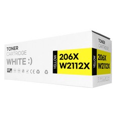 206X W2110X 대용량 호환 토너, 1개, 노랑