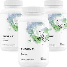 THORNE RESEARCH 牛磺酸膠囊, 3個, 90粒