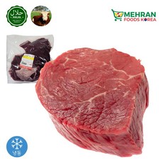 LABBAIK Halal Fresh Special Certified Beef Boneless Meat 1kg (Korean) / 소고기 전각 (국내산), 1개