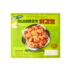 노브랜드 와사비마요맛 닭강정, 600g, 1세트