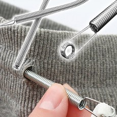 승콩 바지 고무줄 꿰기 스프링 고무줄끼우기
