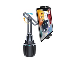 ipad Focus 5D GPS 平板電腦衛星導航座平板導航固定座汽車用置杯架 支架平板衛星導航架安卓平板電腦導航車架, 1個