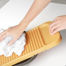 애벌행주 초벌빨래용 주방 씽크대 세척보조 그물형, 1개, 몽땅 키키 컬러 빨래판 민트