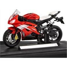 11441382 다이캐스트 모형 모델 미니어처 오토바이 코렉트 기프트 1 18에 맞는 야마하 R6 합금 피규어 Red