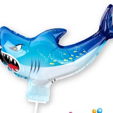 돈스텔 파티용품 막대풍선 상어