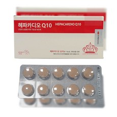 심장 건강 강화 Q10 보조제 애완동물 영양제 강아지 고양이 겸용 1개, 1정