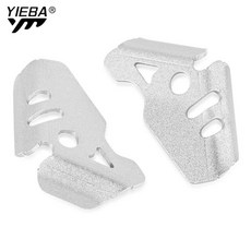 오토바이 센서 보호대 가드 캡 커버, 1. 실버, 1개