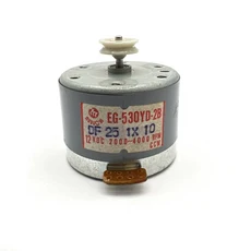 EG-530YD-2B 금속 530 이중 역방향 모터 CCW 12VDC 2000-4000RPM 카세트 테이프 데크 오디오 휠 액세서리, 01 1Pcs