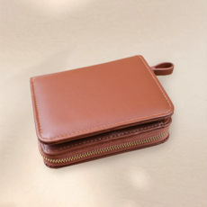 韓系復古拉鏈短夾 錢包 女生短夾零錢包 皮夾