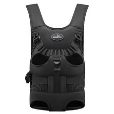 【Ｗakytu英國品牌】寵物背袋 狗背袋 寵物前背袋 寵物背包 透氣材質 前後可背 乘重1-15kg, 1個, 寵物前背外出包【L號】適用5-8kg