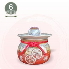 唐楓藝品風水球 吉祥如意LED滾球(紅色)(6cm滾球), 1個