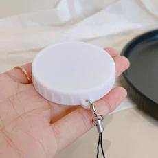 Fujifilm MINI Instax EVO 실리콘 만화 골드 실버 소프트 내부 보호 전면 렌즈 용 캡 금속, 26 Silicone White