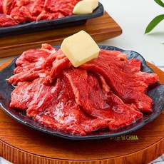 풍부한 마블링 진한 육향 부드러운 식감의 미국산 본갈비살, 1개, 200g