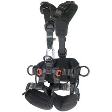 伊凱文戶外 CAMP ACCESS XT BLACK 全身式吊帶，安全舒適，高山攀登必備, 1個, S-L