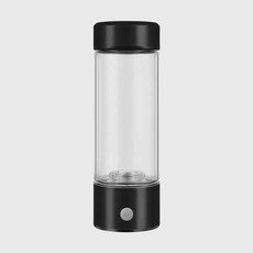 수소물 미니정수기 알칼리수 전해수기 정수기 휴대용, 블랙 영어버전, 기본 색상