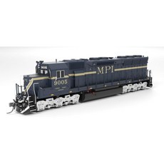 브로드웨이 리미티드 9813 EMD SD45 MPI 9019 골드 포함 블루 파라곤4 사운드DCDCC HO 스케일, 브로드웨이 리미티드 9813 EMD SD45 MPI 9