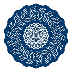 필수품 반원형 커팅 다이 스크랩북 다이어리 장식 스텐실 엠보싱 템플릿 인사말 카드 수제, 1개