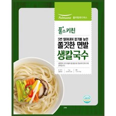 풀무원 쫄깃한 면발 생칼국수, 1개, 1kg