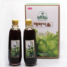 VDG 홍쌍리 청매실선물세트 6호, 600ml×2병