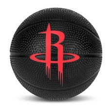 Franklin Sports NBA 올랜도 매직 미니 폼 농구공 - 아동용 14cm(5.5인치) 장난감 오버 더 도어 + 실내 후프 팬숍 소프트 공102684, 휴스턴 로켓