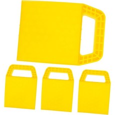 4개 RV 잭 패드 캠프 레벨링 블록 안정기 트레일러 액세서리