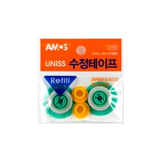 아모스 유니스 수정테이프 리필, 3개