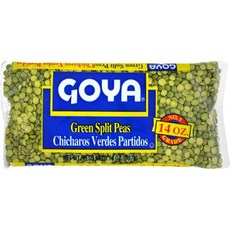 고야 건조 녹색 쪼갠 완두콩 14온스 Goya Dry Green Split Peas 14 oz, 1개