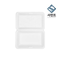 풍원 PSP트레이 스티로폼 만두포장용기 (대) 일회용 찜빵 김밥 타코야키 포장, 1박스, 600개