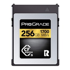 ProGrade Digital CFexpress 2.0 Type B GOLD 256GB 카드 프로그레이드 디지털 정규 수입, 1개