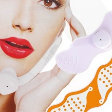 EMS 안면 리프팅 마사지기 V라인 관리 갱년기 미용 전기 자극 안면, 상세페이지 참조, 교체용패드만10세트