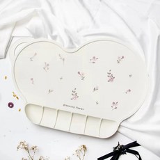 韓系寶寶餐墊兒童防水飯兜硅膠桌墊 ins風便攜嬰兒吃飯圍兜隔熱墊, 1個, 白色薔薇【38*26cm】:如圖