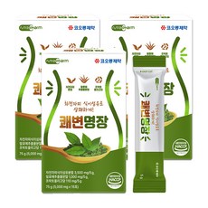 코오롱제약 쾌변명장 차전차피 추출물, 3개, 75g